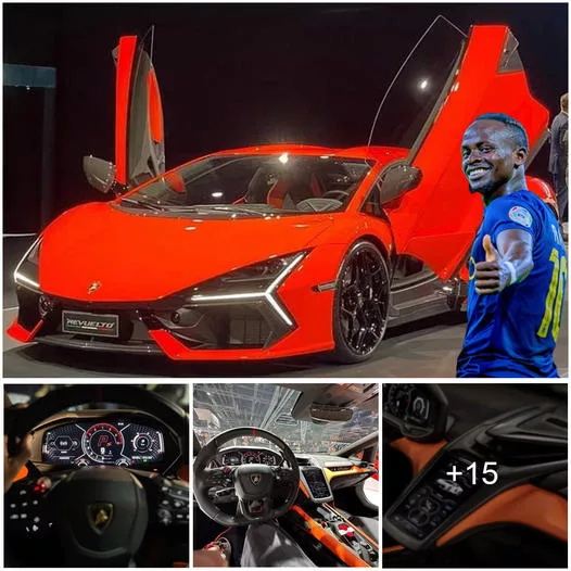 “Get Ready to Be Enchanted by Sadio Mané’s Lamborghini Hybrid V12 Supercar”