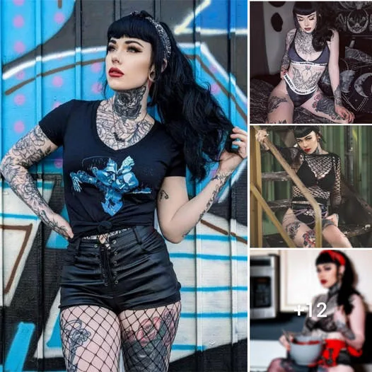Discovering the Artistry of Ink: Introducing Tiffany Valentine, the Fearless Trendsetter Redefining American Fashion