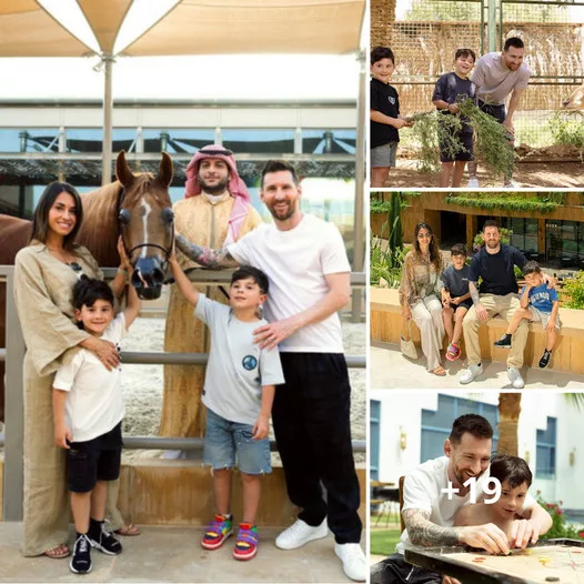 “Majestic Escape: Messi’s Family Retreat in Riyadh, Discovering the Ultimate Luxury at the Kingdom’s Opulent Hotel”