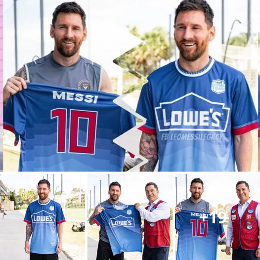 Breaking News: Lowe’s shifts strategy to soccer with major signing of Inter Miami CF icon Lionel Messi
